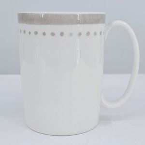 Kate Spade Lenox Collection Mug Charlotte Street Grey East 12oz Coffee Tea Cocoa